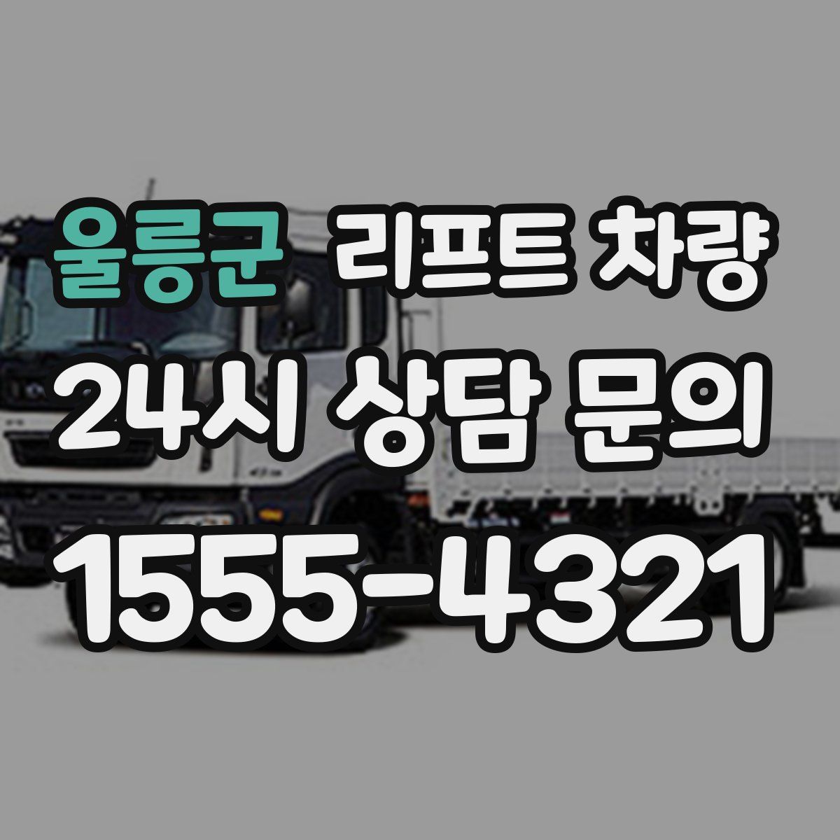 울릉군 리프트 차량