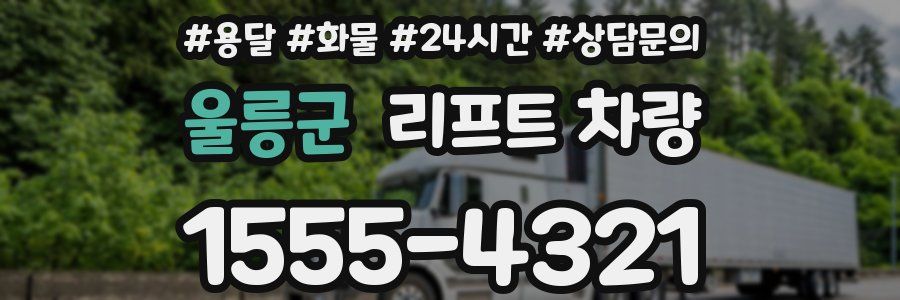 울릉군 리프트 차량