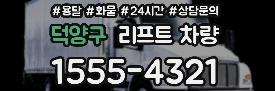 덕양구 리프트 차량