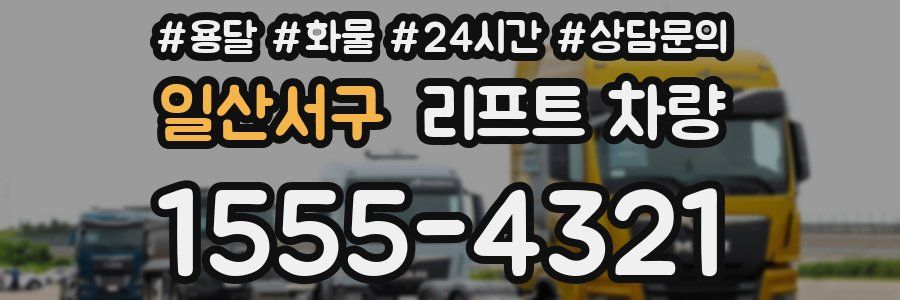 일산서구 리프트 차량