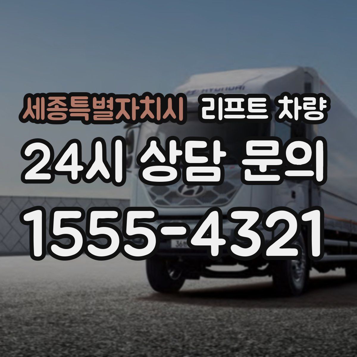 세종특별자치시 리프트 차량
