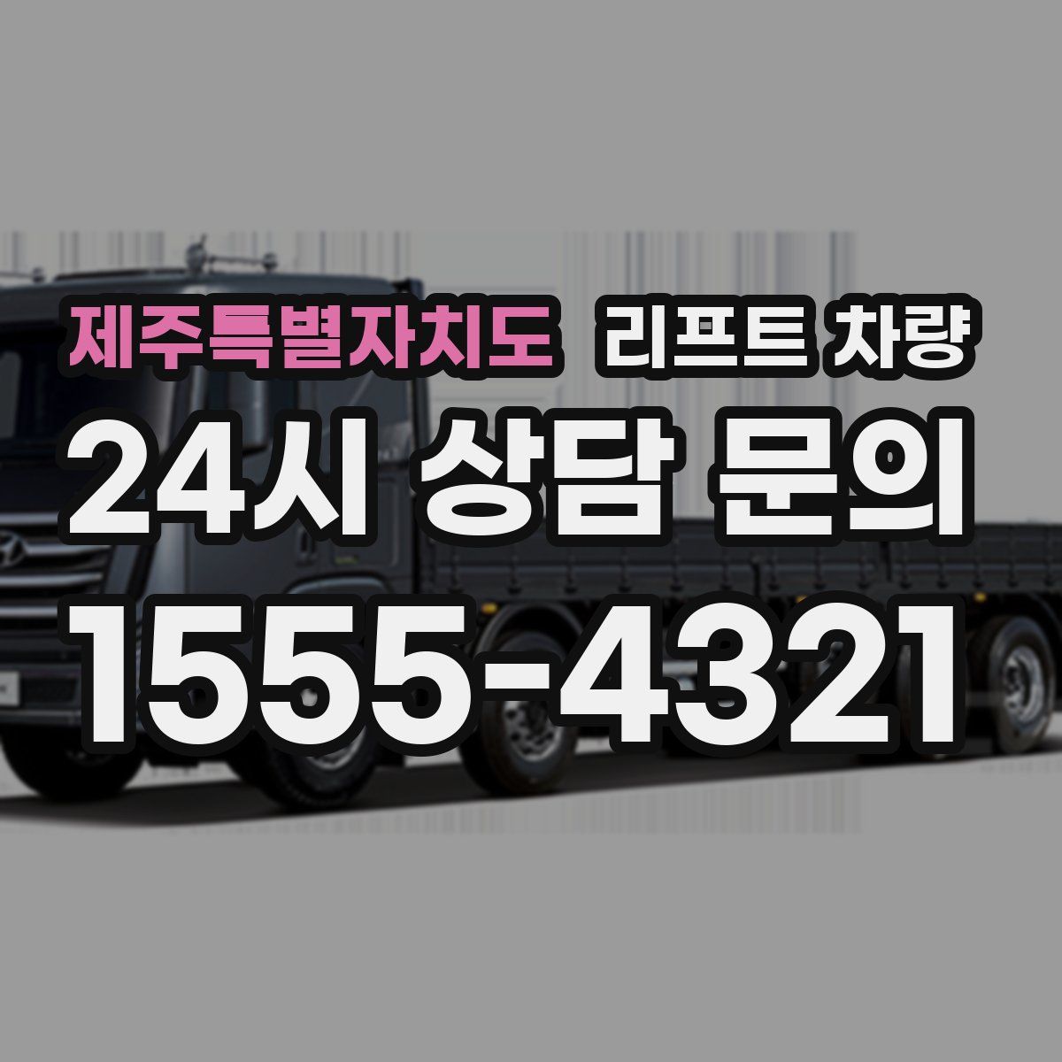 제주특별자치도 리프트 차량