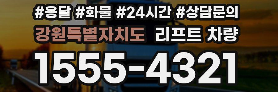 강원특별자치도 리프트 차량