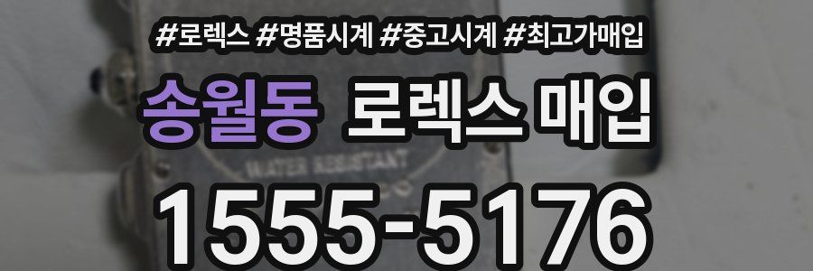 송월동 로렉스 매입