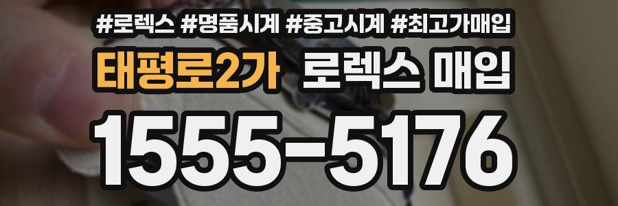 태평로2가 로렉스 매입