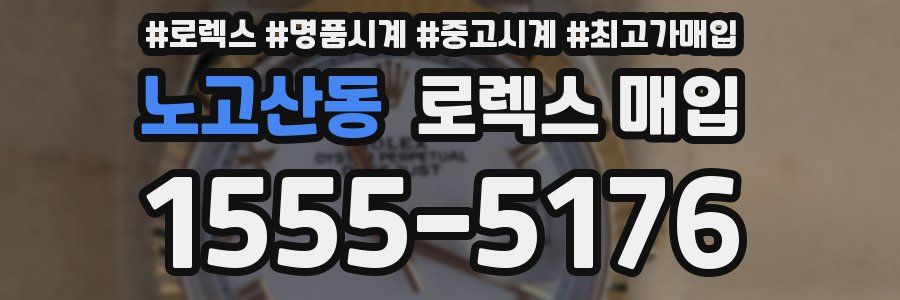 노고산동 로렉스 매입