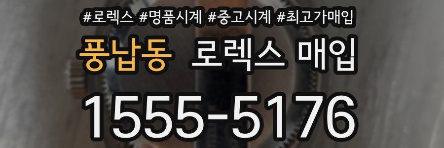 풍납동 로렉스 매입