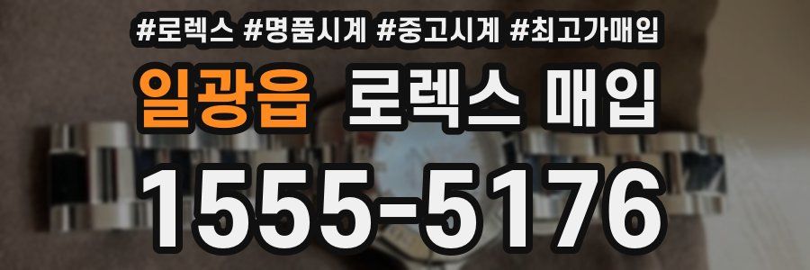일광읍 로렉스 매입