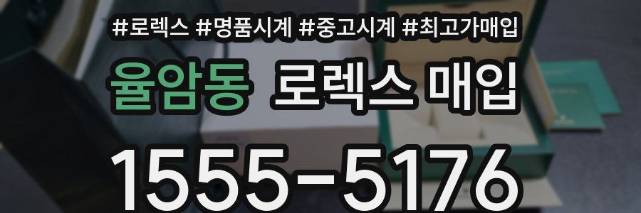율암동 로렉스 매입