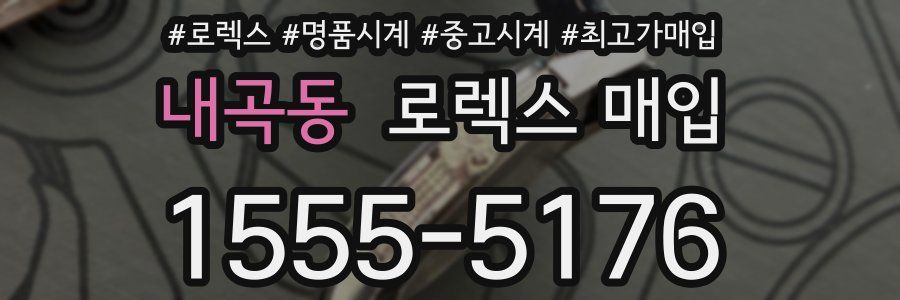 내곡동 로렉스 매입