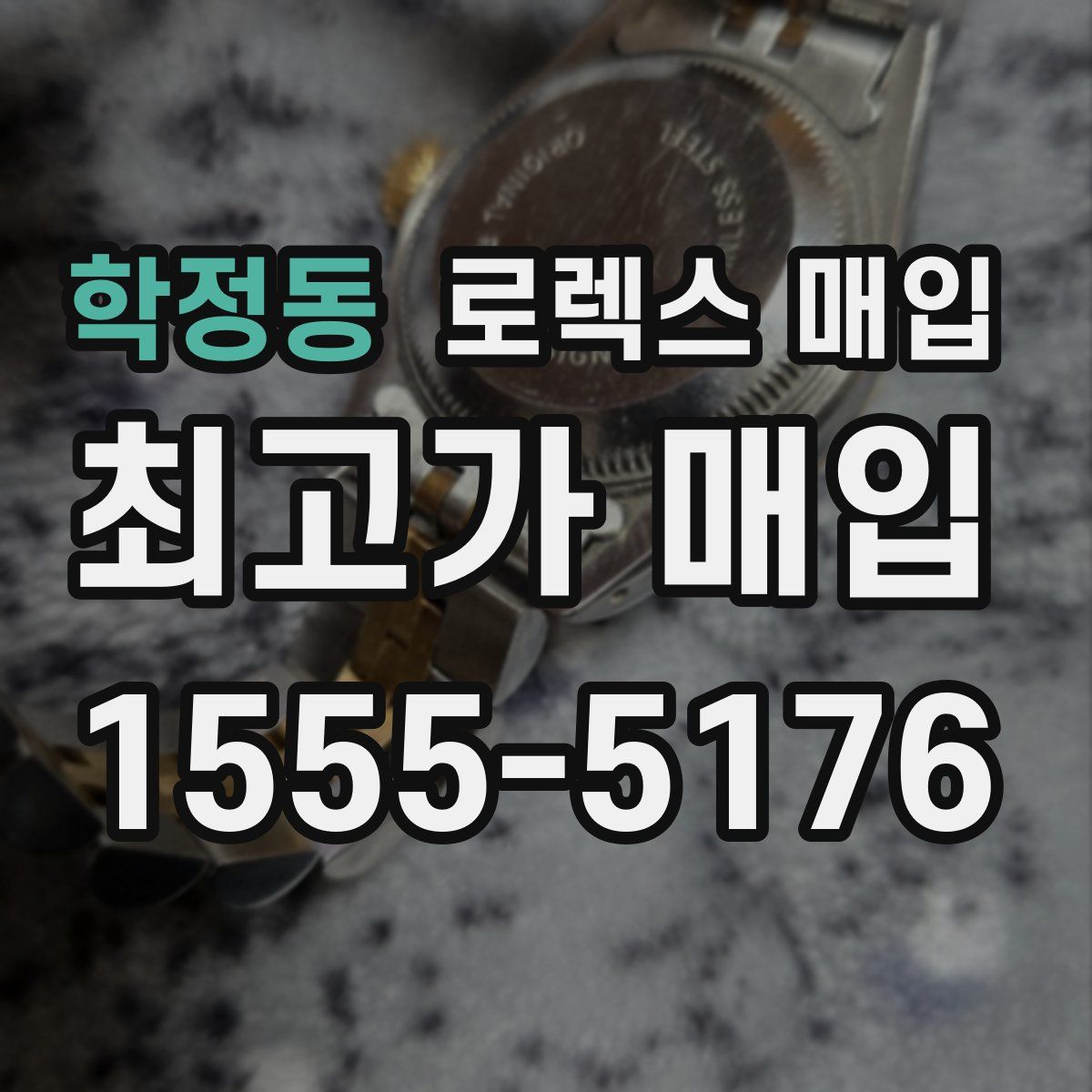 학정동 로렉스 매입