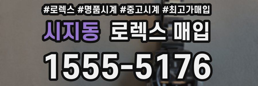 시지동 로렉스 매입