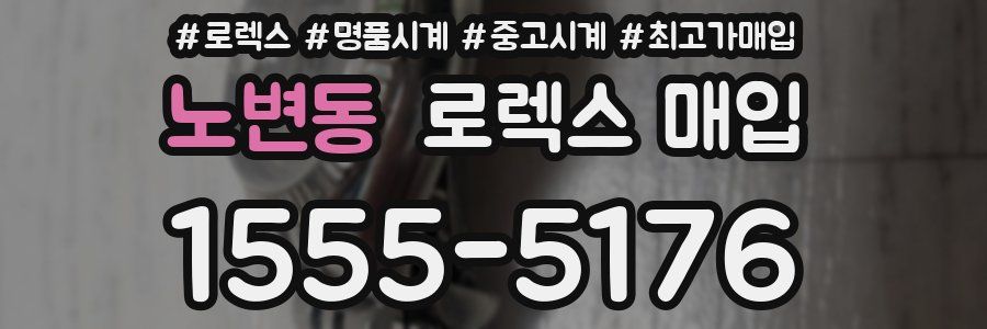 노변동 로렉스 매입