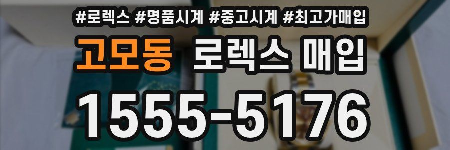 고모동 로렉스 매입