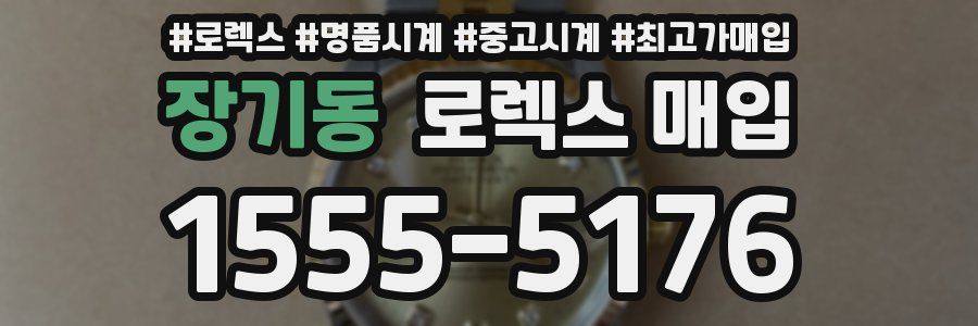 장기동 로렉스 매입