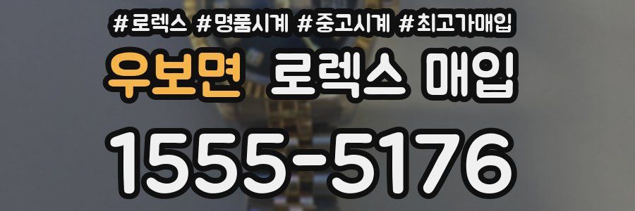 우보면 로렉스 매입