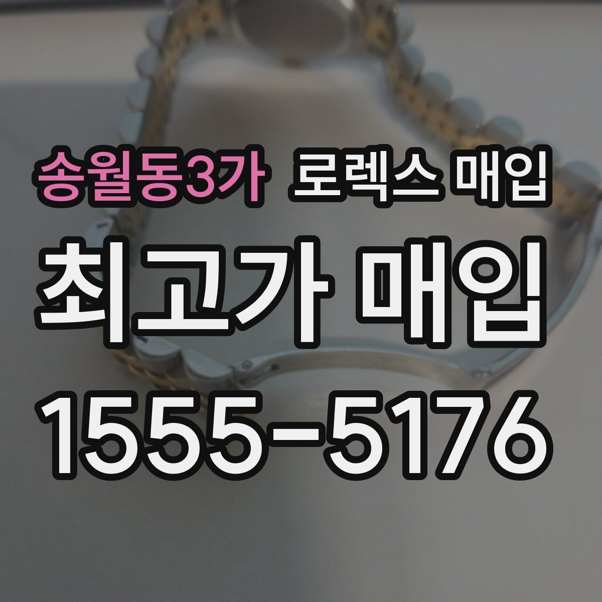 송월동3가 로렉스 매입