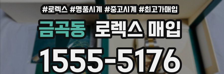 금곡동 로렉스 매입