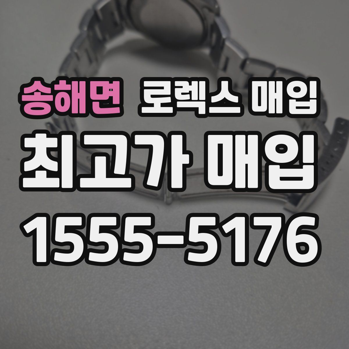 송해면 로렉스 매입