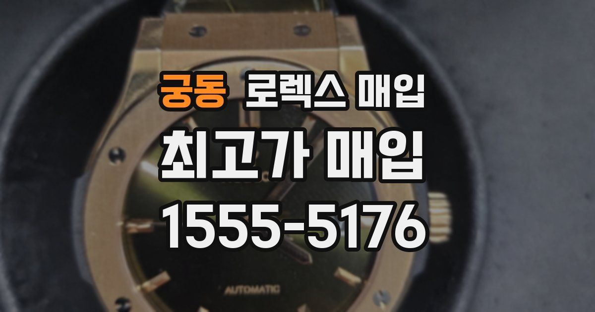 궁동 로렉스 매입