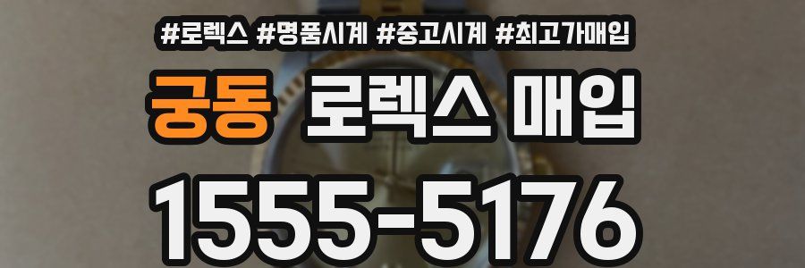 궁동 로렉스 매입