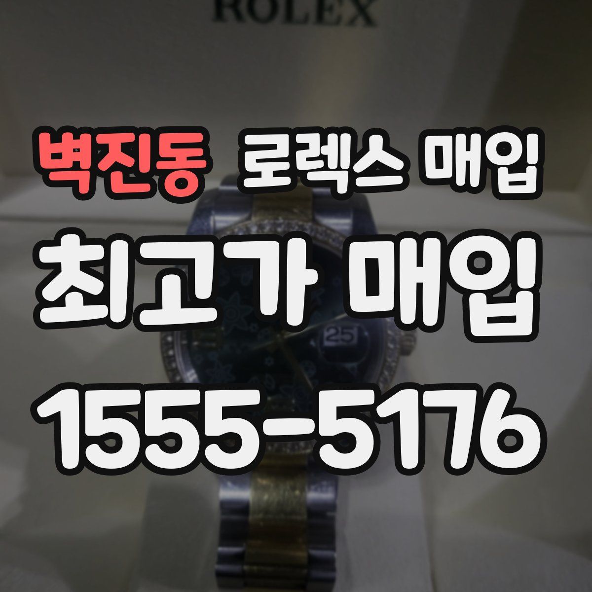 벽진동 로렉스 매입