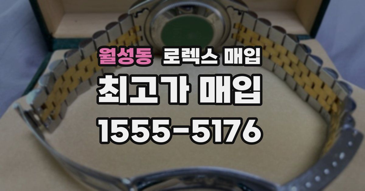 월성동 로렉스 매입