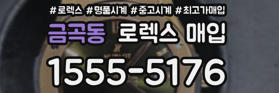 금곡동 로렉스 매입