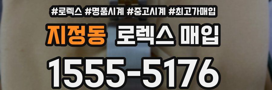 지정동 로렉스 매입