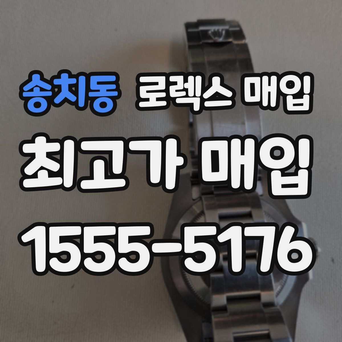 송치동 로렉스 매입