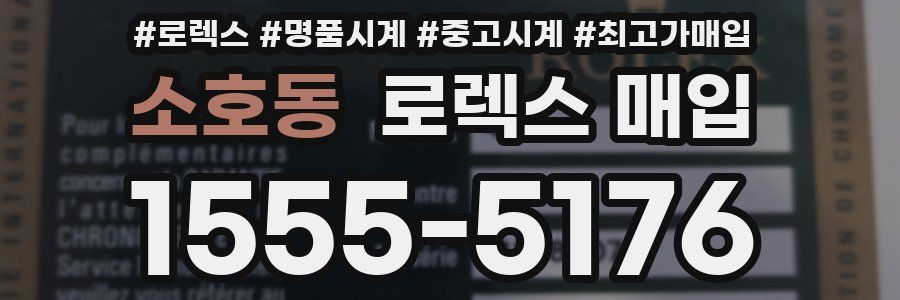 소호동 로렉스 매입