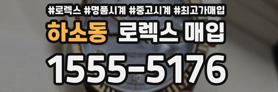 하소동 로렉스 매입
