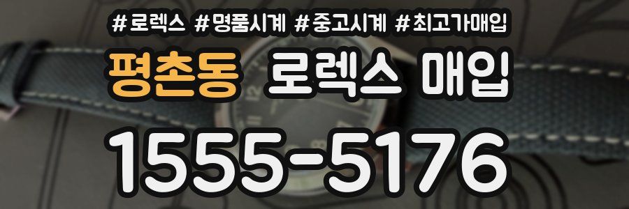 평촌동 로렉스 매입