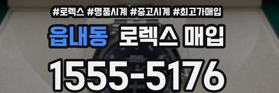 읍내동 로렉스 매입