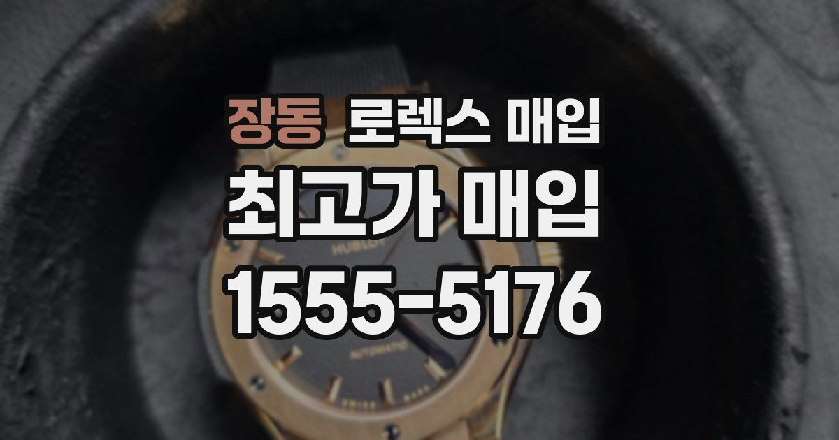 장동 로렉스 매입