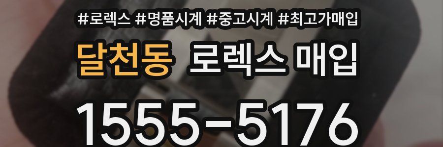 달천동 로렉스 매입