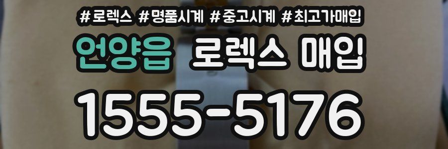 언양읍 로렉스 매입