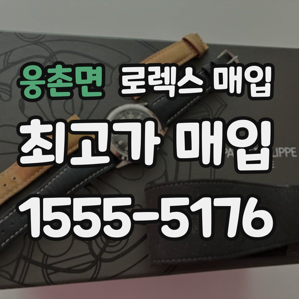 웅촌면 로렉스 매입