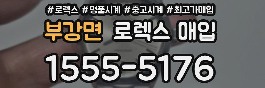 부강면 로렉스 매입