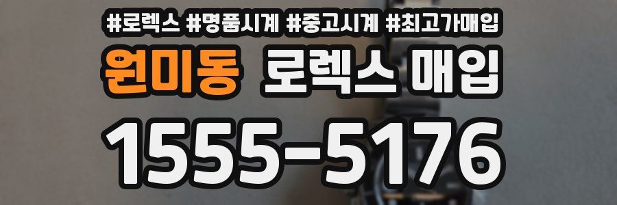 원미동 로렉스 매입