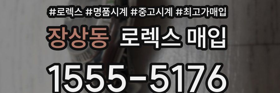 장상동 로렉스 매입