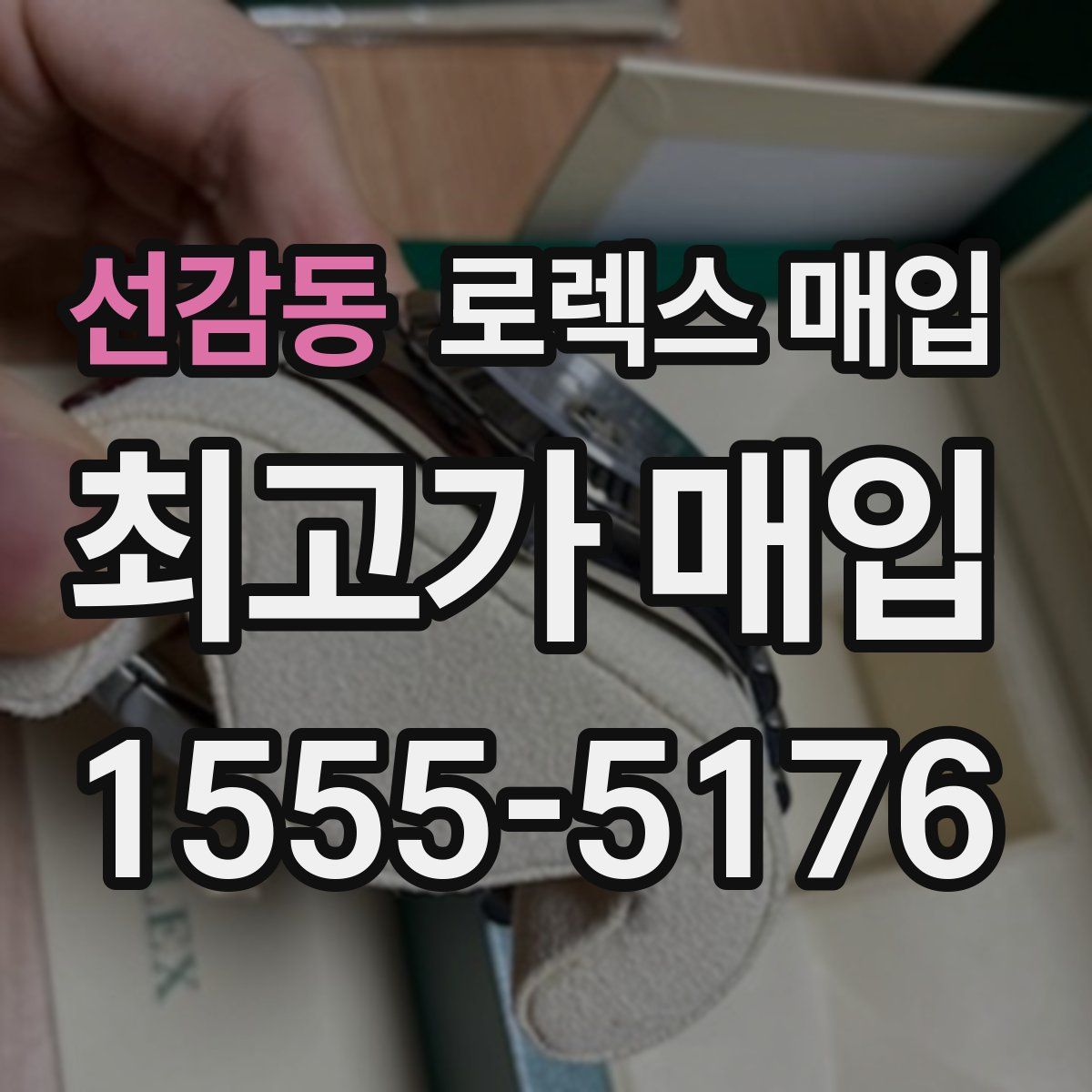 선감동 로렉스 매입