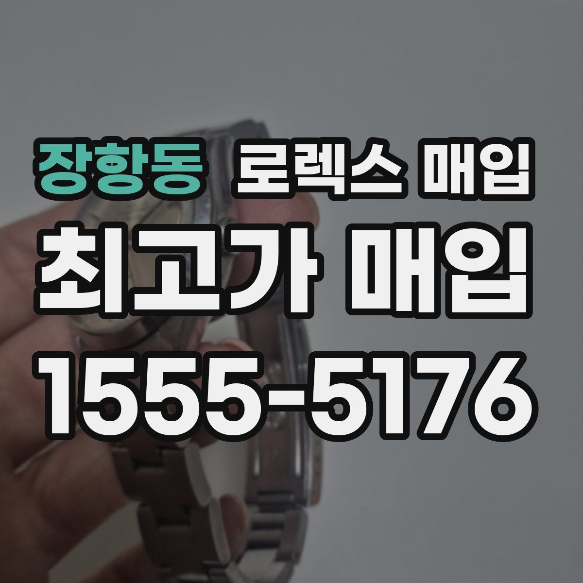 장항동 로렉스 매입