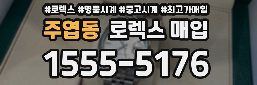 주엽동 로렉스 매입