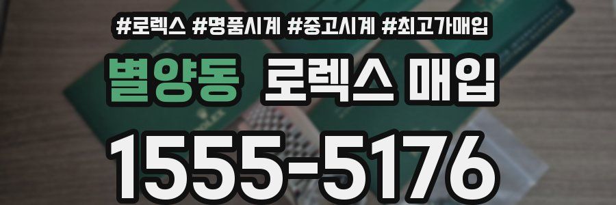 별양동 로렉스 매입