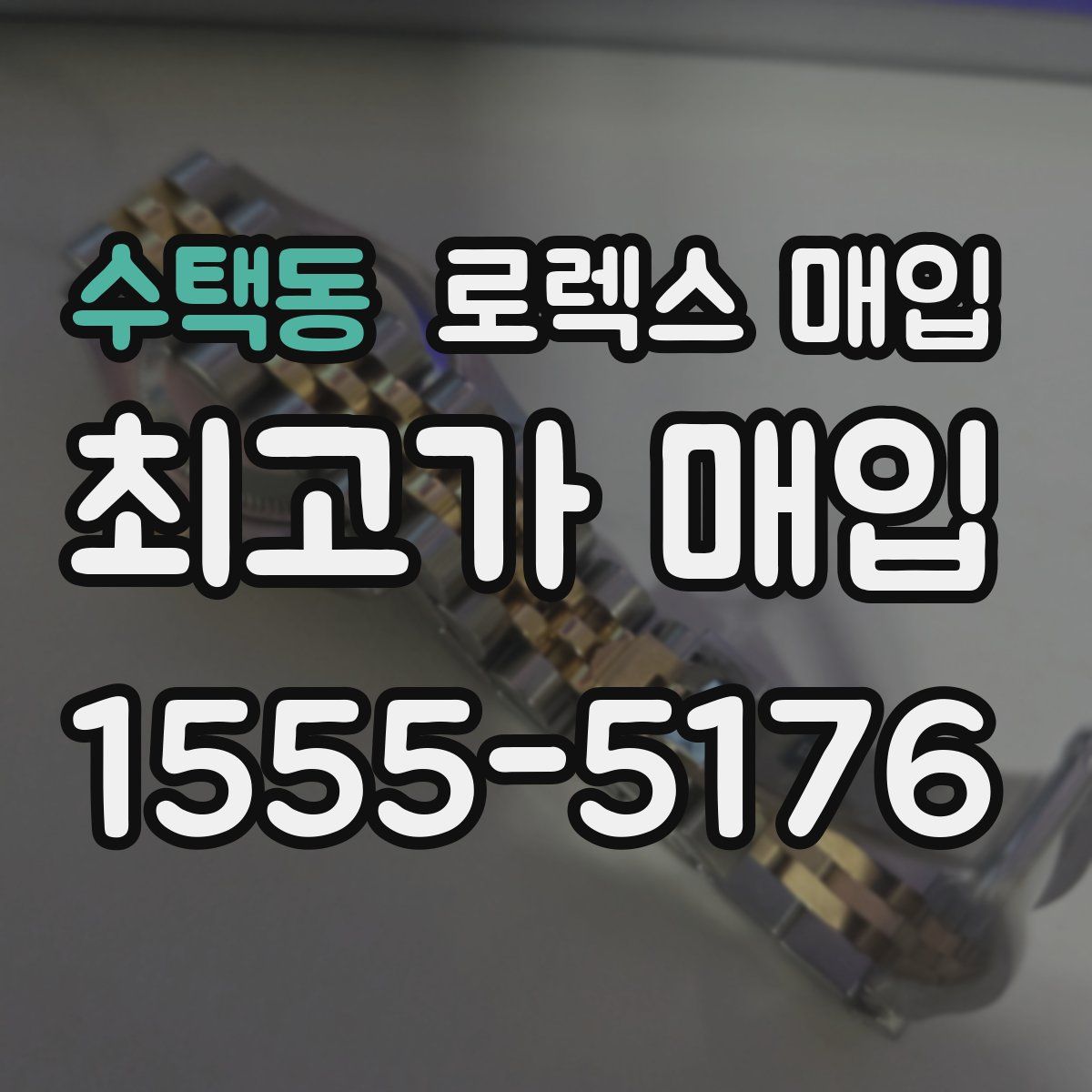 수택동 로렉스 매입