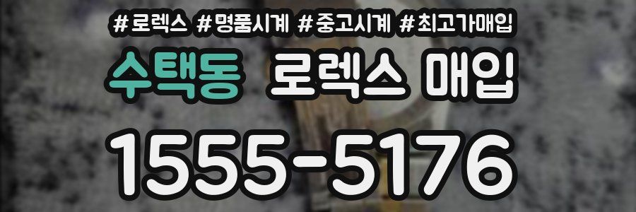 수택동 로렉스 매입