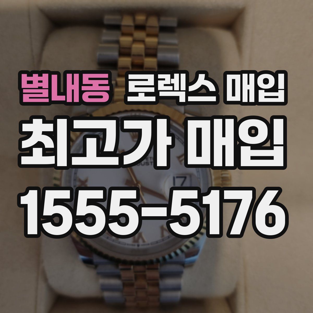 별내동 로렉스 매입