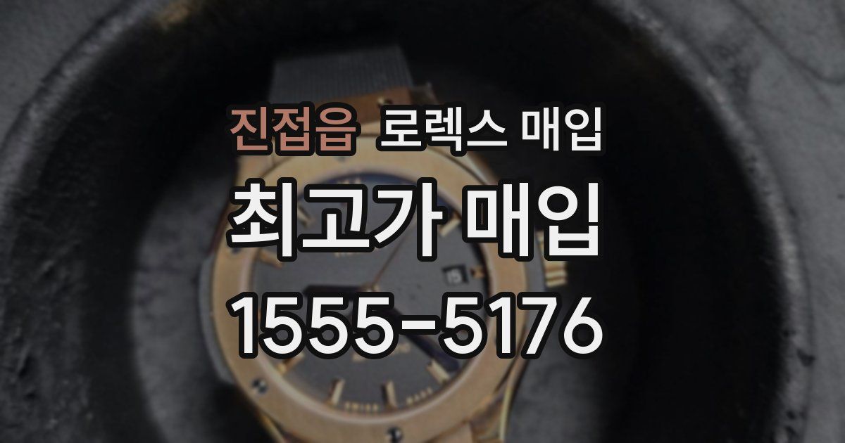 진접읍 로렉스 매입