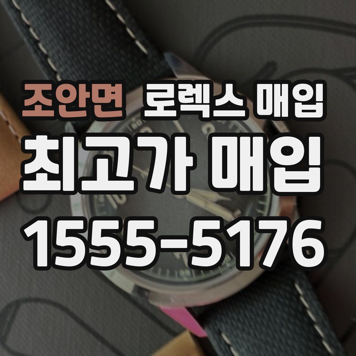 조안면 로렉스 매입